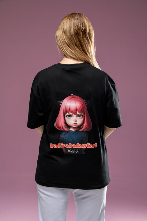 "BADASS LIAR" Organic Oversize T-Shirt