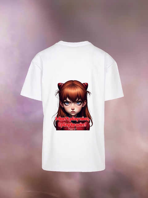 "I PLAY TO WIN" Heavy Oversize T-Shirt