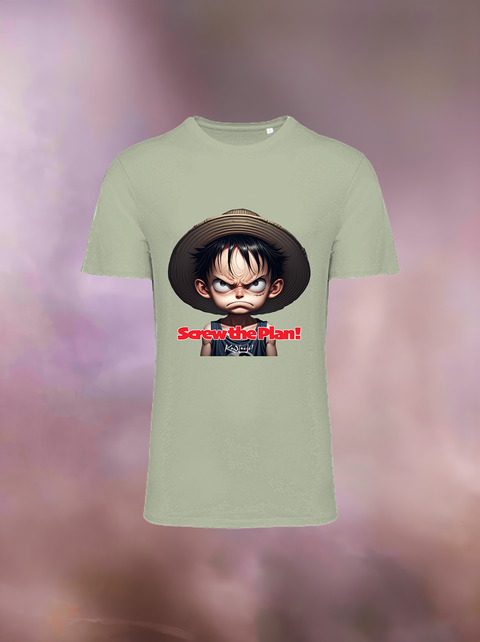 "SCREW THE PLAN" Organic T-Shirt