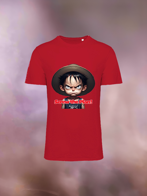 "SCREW THE PLAN" Organic T-Shirt