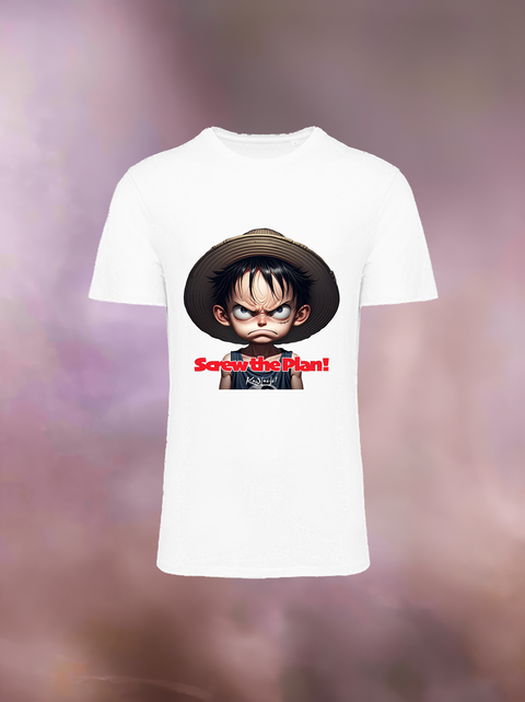 "SCREW THE PLAN" Organic T-Shirt