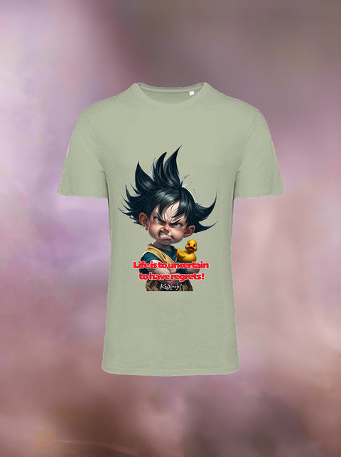 "LIFE IS TO UNCERTAIN" Organic T-Shirt