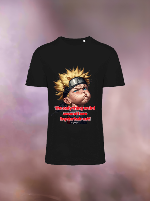 "WEIRD HAIRCUT" Organic T-Shirt
