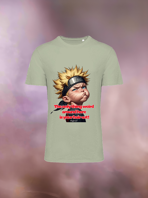 "WEIRD HAIRCUT" Organic T-Shirt