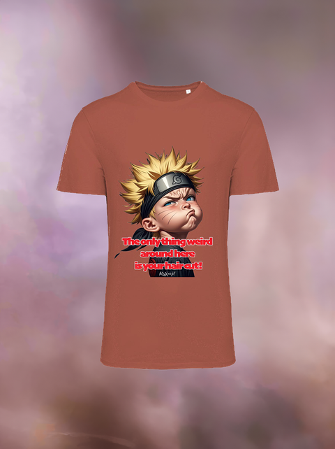 "WEIRD HAIRCUT" Organic T-Shirt