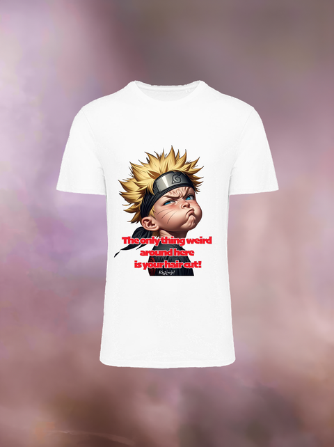 "WEIRD HAIRCUT" Organic T-Shirt