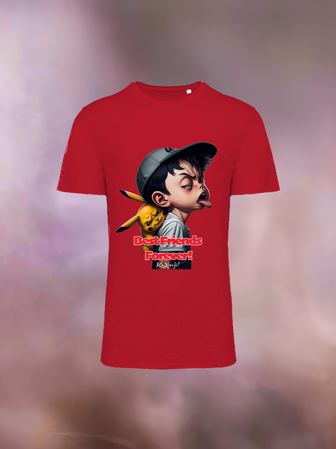 "BEST FRIENDS FOREVER" Organic T-Shirt