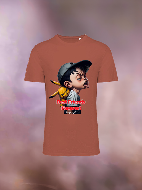 "BEST FRIENDS FOREVER" Organic T-Shirt