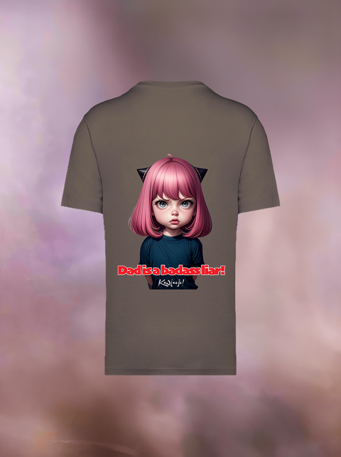 "BADASS LIAR" Organic Oversize T-Shirt