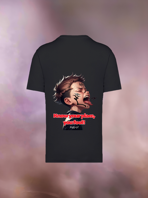 "KNOW YOUR PLACE" Organic Oversize T-Shirt
