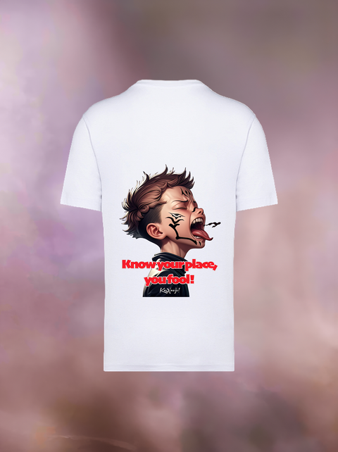 "KNOW YOUR PLACE" Organic Oversize T-Shirt