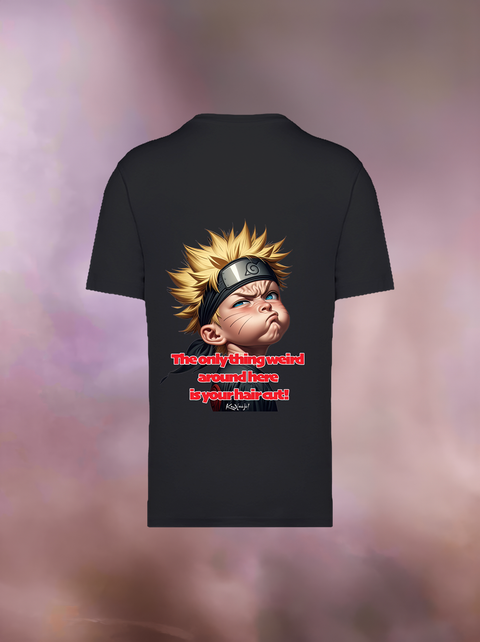 "WEIRD HAIRCUT" Organic Oversize T-Shirt