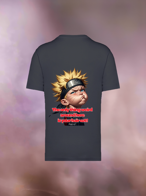 "WEIRD HAIRCUT" Organic Oversize T-Shirt