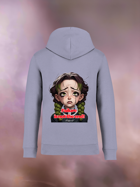 "FAILURE IS NOT THE END" Organic Hoodie