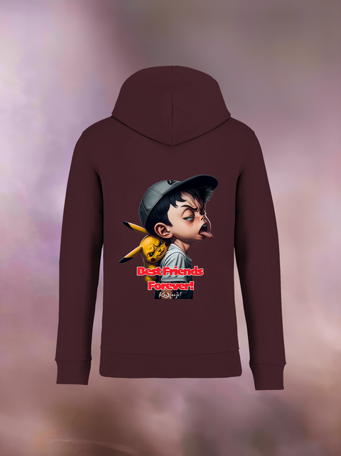 "BEST FRIENDS FOREVER" Organic Hoodie