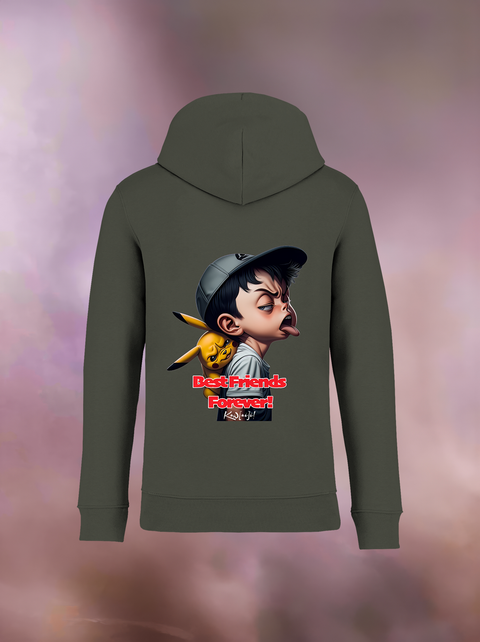 "BEST FRIENDS FOREVER" Organic Hoodie