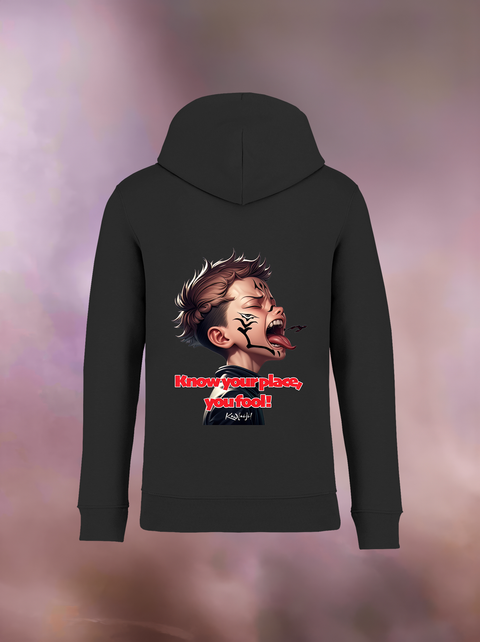 "KNOW YOUR PLACE" Organic Hoodie