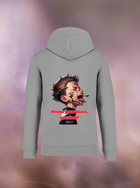 "KNOW YOUR PLACE" Organic Hoodie