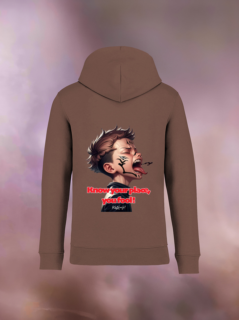"KNOW YOUR PLACE" Organic Hoodie