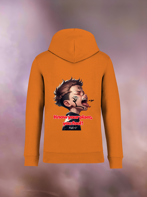 "KNOW YOUR PLACE" Organic Hoodie