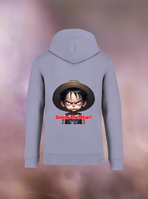"SCREW THE PLAN" Organic Hoodie