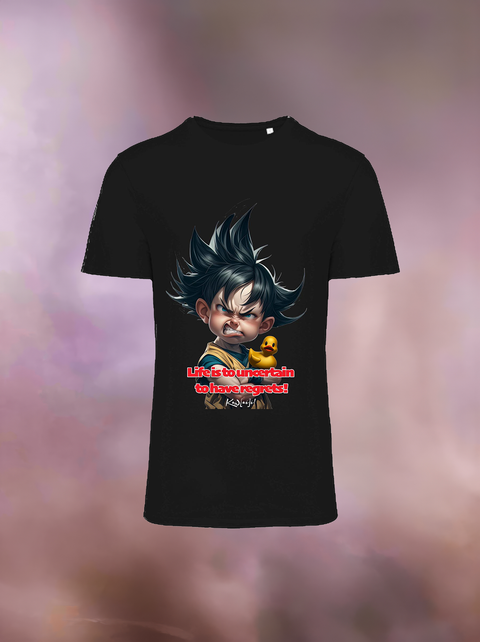 "LIFE IS TO UNCERTAIN" Organic T-Shirt