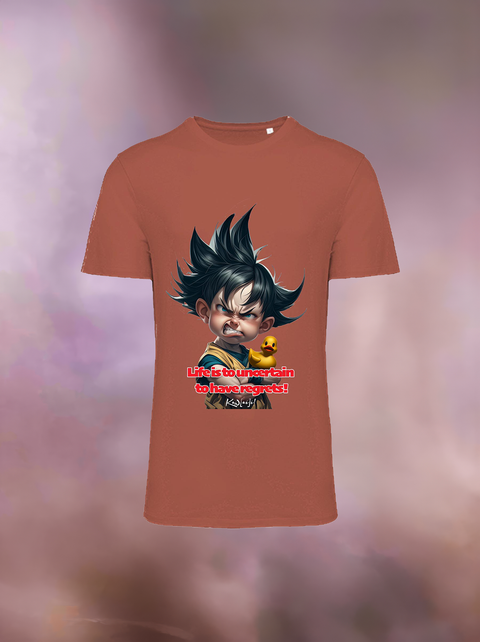 "LIFE IS TO UNCERTAIN" Organic T-Shirt