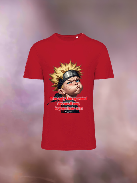 "WEIRD HAIRCUT" Organic T-Shirt